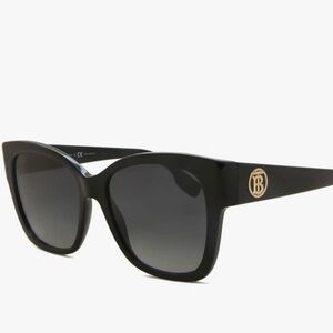 $299 Burberry TB B 4345 3001/8G designer logo sunglasses